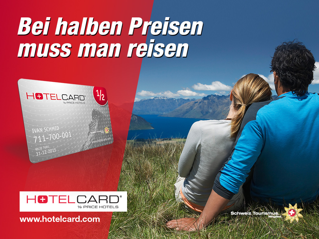 Hotelcard – das erste Halbtax für Hotels